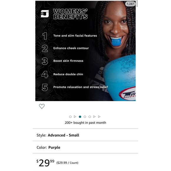 Jaw, Face, and Neck Exerciser - Define Your Jawline - Picture 2 of 2